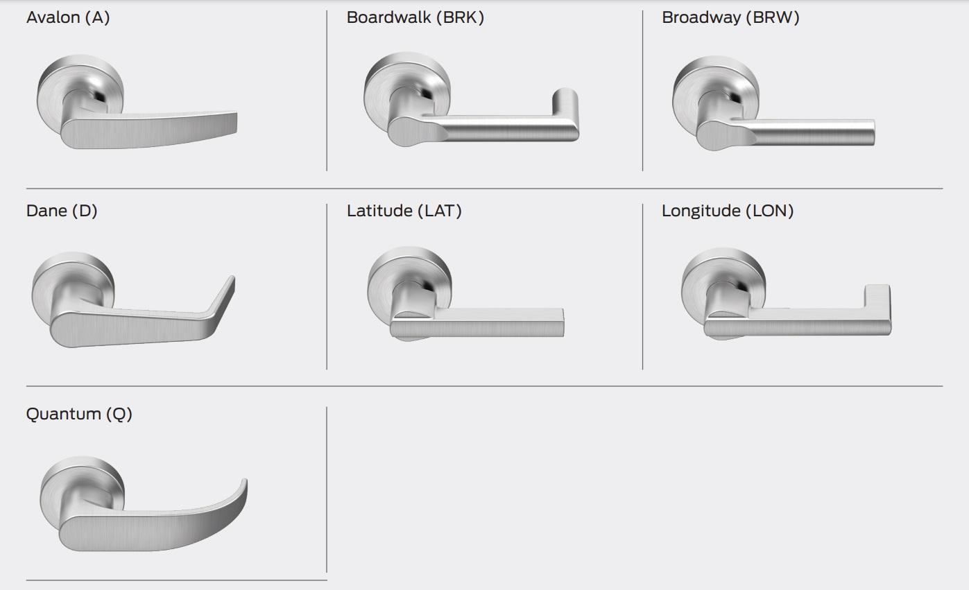 W Series Lever Options